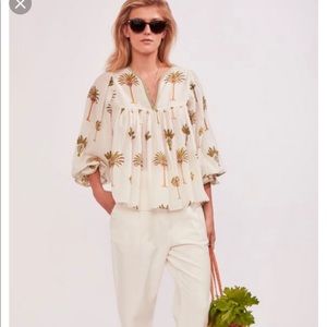 Antik Batik - Palm Tree Blouse